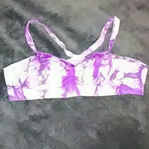 Tie dye training bra